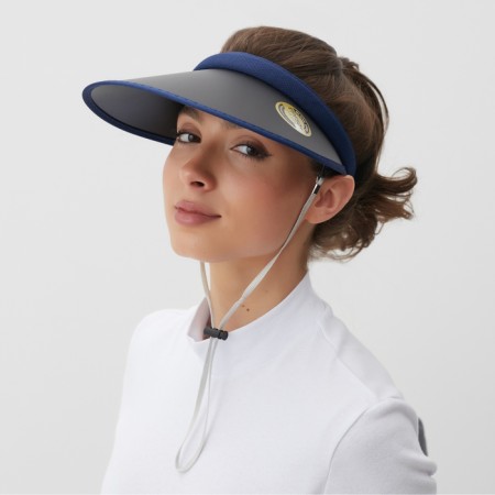 Female visor minku, dark blue color, rr 58