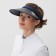 Female visor minku, dark blue color, rr 58