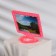 Desktop mirror - suspended, with a frame for a photo, a mirror surface is 11 × 9 cm, color mix