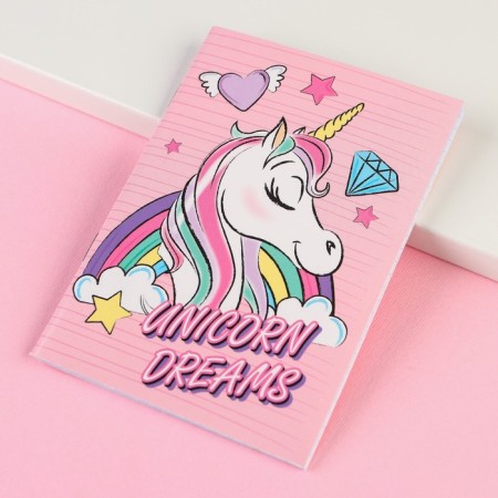 Notepad A6 32 liters on Minnie Maus Unicorn-2