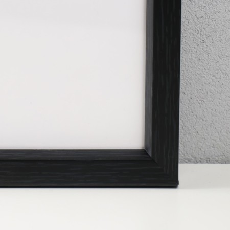 Photo frame Plastic "Mira" 60x80 cm, 640077 black (plastic screen)-1