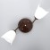 Onyx chandelier 2x15W E27 15W brown 50x15x15cm Bayerlux