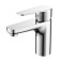 Decoroom DR72011 shell mixer, single -leaf, spout length 118 mm, chrome