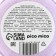 Black Berry bath bomb, 120 g, blueberry aroma, Pico Mico