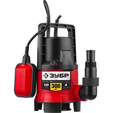 Drainage "Zubble" NPG-M1-300, for dirty water, 300 watts, 110 l/min, pressure 4 m