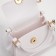 Baby bag on magnet, white color