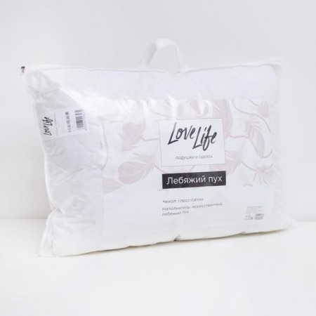 Lovelife pillow swab fluff 50*70 cm, gloss-satin, 100% p/e-2
