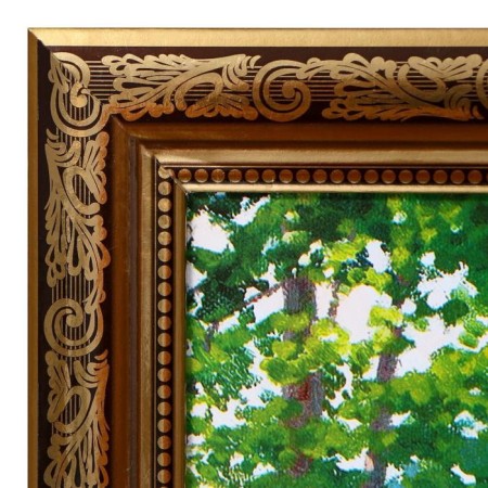The painting "Bouquet on the windowsill" 56*76 cm-6