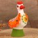 Dymkovo toy "Duck", 10 cm, mix