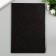 Foamiran "black shine" 2 mm format A4 (set of 5 sheets)