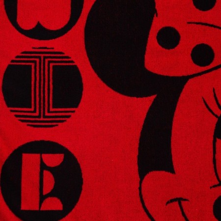 Trick Minnie "Minnie Mouse", red, 70x130 cm, 100% cotton, 420g/m2-1