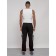Sports male trousers, size 52, black color
