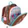 Frame backpack 35 x 28 x 13 cm, Across 193, filling: bag, brown ACR22-193-6