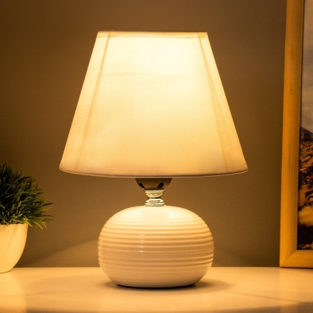 Desktop lamp E27 25W "Salento White" 18x18x25 cm Risalux-1