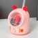 Table lamp "Ears" LED 3W USB pink 7x10x17 cm Risalux