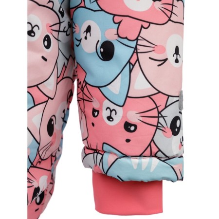 Winter overalls for a girl, height 116 cm-6