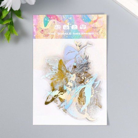 Set of stickers "Sleeping Whales" 40 pcs 8x12 cm-2