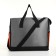 Bag-Termyu two-flower 36l, 42*25*35, DECD for Meln, 3 N/pocket, Rag belt, gray/orange