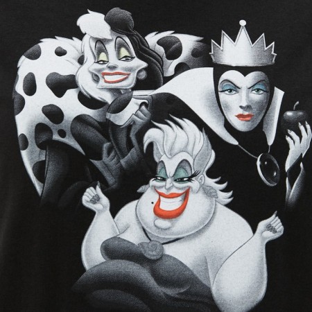 Футболка "Villains" Злодейки, черный-3