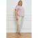 Female trousers, size 54, beige color