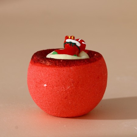 A bomb for a bath with a toy Pure happiness "New Year's sock", 130 g-2
