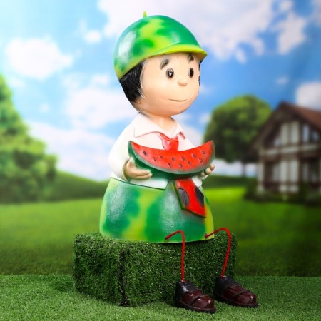 Garden figure "Dwarf watermelon" 21x21x40cm