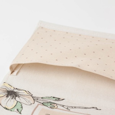 Textile "flowers" 2 compartments, 41x20 cm-6