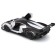 Racing machine BBURAGO LAMBORGHINI Essenza SCV12, DIE-CAST, 1:24, Black and white color