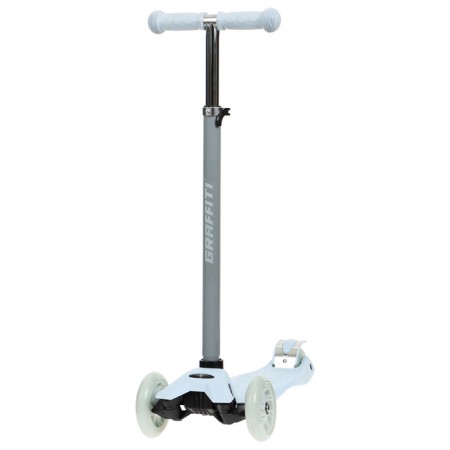 Graffiti Baby Scooter, Light wheels PU 120/70 mm, ABEC 7, color gray color