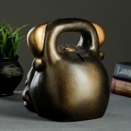 Pigger "Bull of the Gyro" Gold-Bronza, 21cm-2