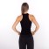 T -shirt female, black color, size 46