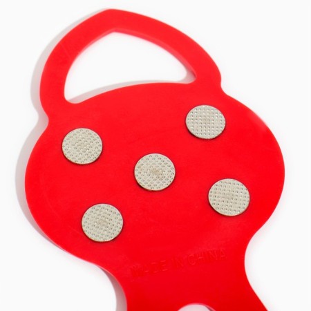 Ice-glasses 5 spikes size 26-35, red, children's-4