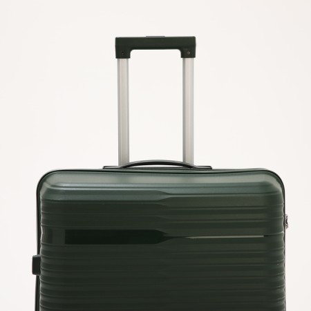Big suitcase 28 ", lightning department, code castle, 4 wheels, green color-4