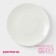 Plate porcelain dining shares White Label, d = 25 cm, white color