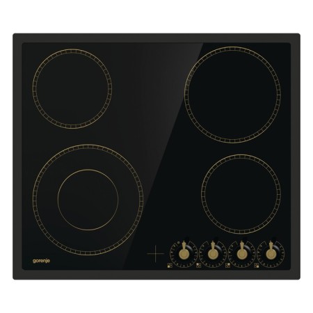 Gorenje EC642CLB hob, electric, 4 Hi-Light fireplaces, black
