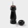 Mill for spices of the share, 17 × 4.5 cm, metallic mechanism, color black tree
