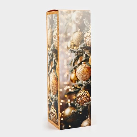 Folding box "Photo balls", 9.5 x 32.5 x 9.5 cm, New Year-2