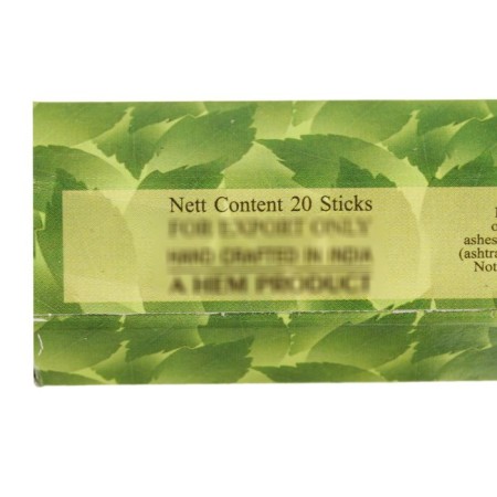 Incense "hem" 20 sticks coal patchouli-2