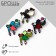 Brooch "Dog" poodle, color mix in ferrous metal (indivisible packing 12 pcs., Price per pcs.)