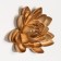 Nasten decor, "lotus" 14 x 15 cm, gold
