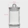 Glass jar for spices of the share "Stella", 150 ml, 6 × 11.5 cm