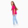 Pants for girls, blue color, height 146