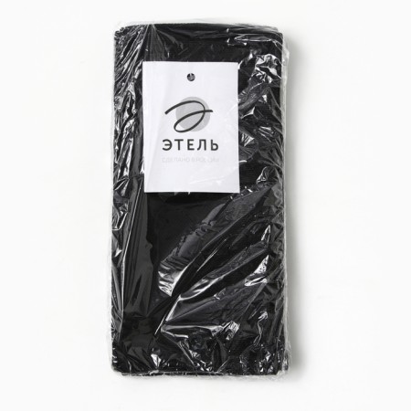 A set of envelopes for devices Home Collection Black-2 pcs, 22x10cm, 45%linen, 55%HL-5