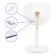 Mirror KitFort KT-3137, backlight, 37x20x17 cm, battery, white