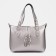 Bag-tout on lightning, beige color