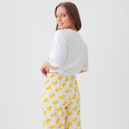 Women's pajamas (T-shirt and trousers) KAFTAN DUCK RR 44-46-3