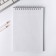 Notebook with embossing on the crest A5, 40 l "marble"