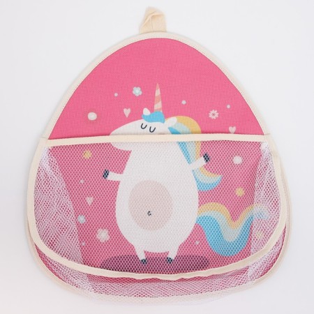 A mesh for storing toys in a bathroom with a loop "Unicorn"-4