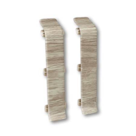 Lexide connector 80mm oak latte (2pcs/blister)