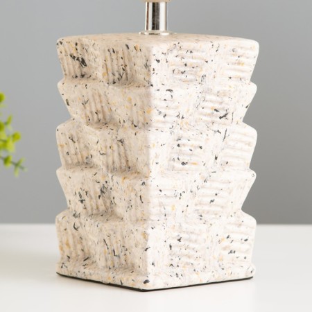 E14 40w ilin table lamp Beige 20x20x33 cm Risalux-3